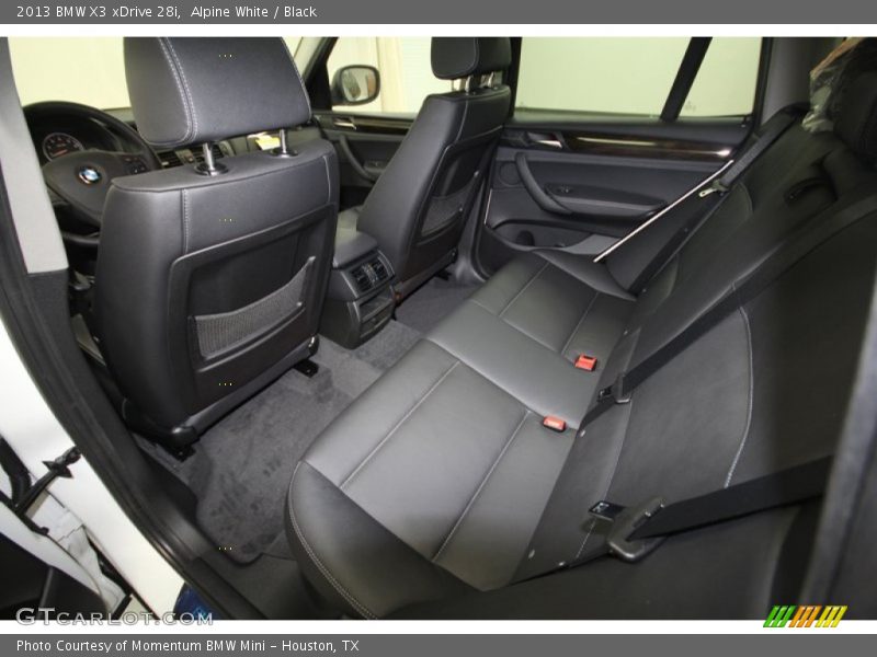 Alpine White / Black 2013 BMW X3 xDrive 28i