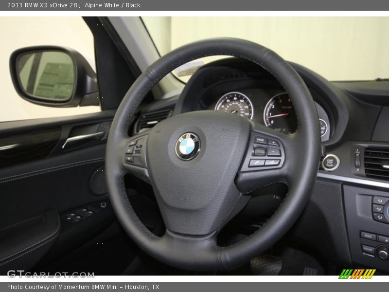 Alpine White / Black 2013 BMW X3 xDrive 28i