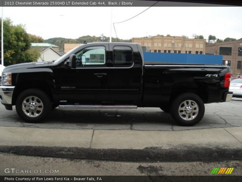 Black / Ebony 2013 Chevrolet Silverado 2500HD LT Extended Cab 4x4
