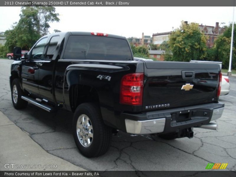 Black / Ebony 2013 Chevrolet Silverado 2500HD LT Extended Cab 4x4