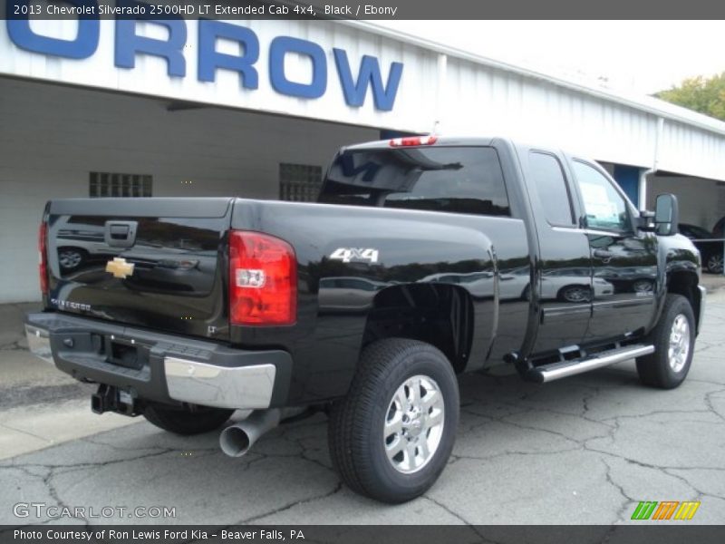 Black / Ebony 2013 Chevrolet Silverado 2500HD LT Extended Cab 4x4