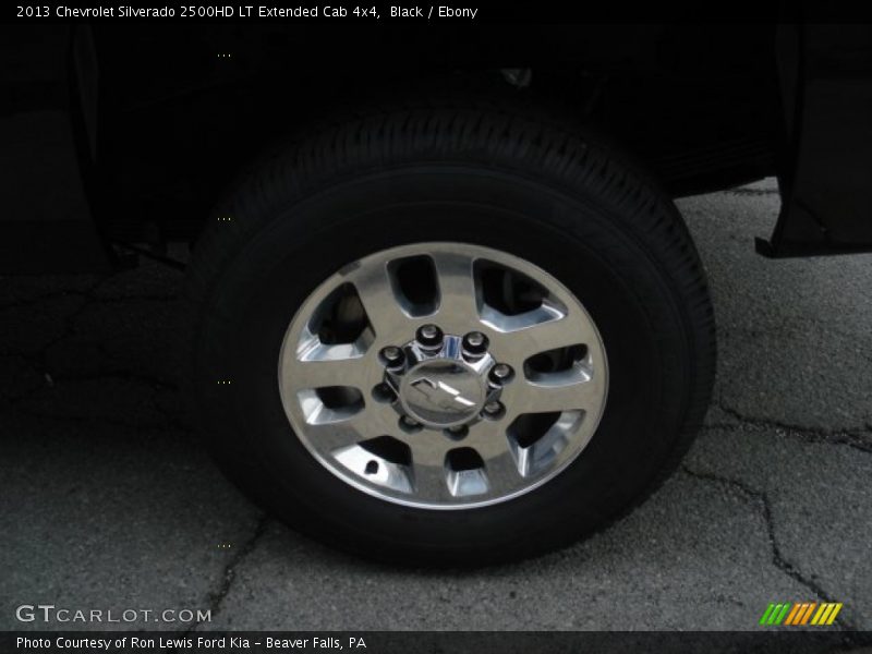 Black / Ebony 2013 Chevrolet Silverado 2500HD LT Extended Cab 4x4