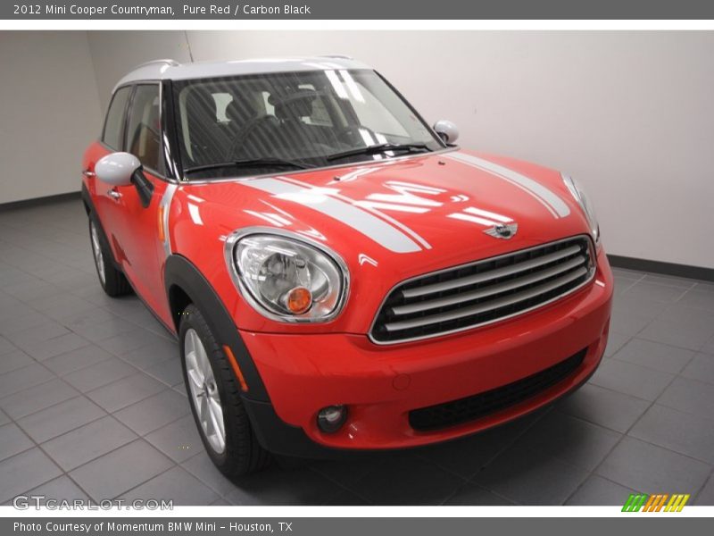 Pure Red / Carbon Black 2012 Mini Cooper Countryman