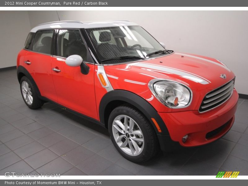 Pure Red / Carbon Black 2012 Mini Cooper Countryman