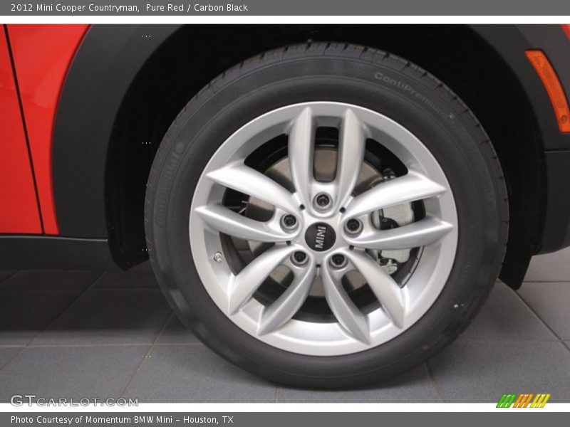 Pure Red / Carbon Black 2012 Mini Cooper Countryman