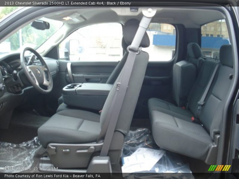 Black / Ebony 2013 Chevrolet Silverado 2500HD LT Extended Cab 4x4