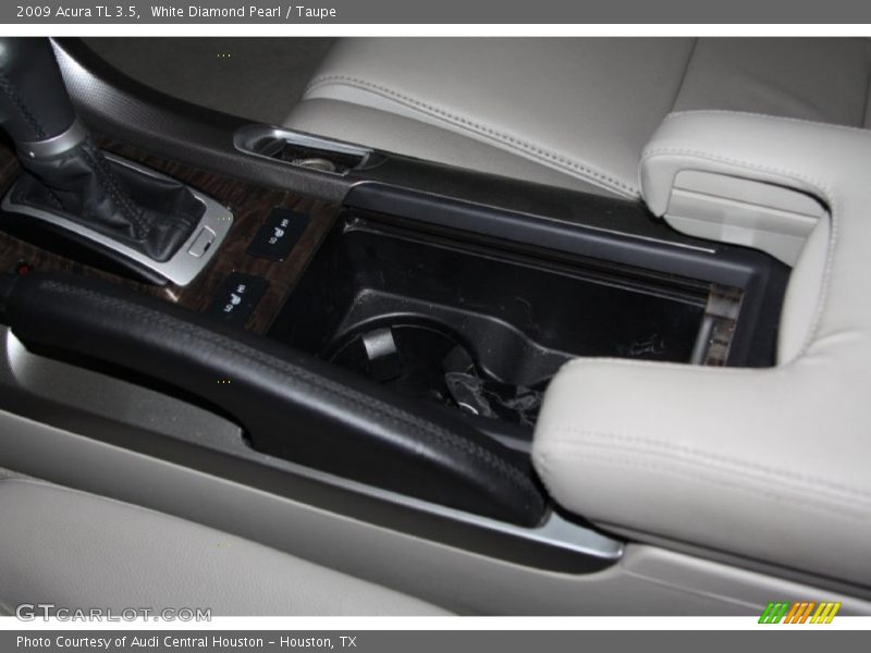 White Diamond Pearl / Taupe 2009 Acura TL 3.5