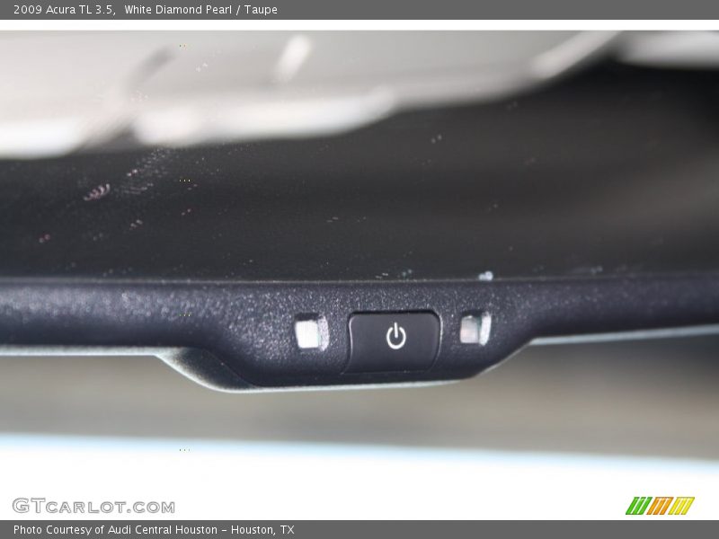 White Diamond Pearl / Taupe 2009 Acura TL 3.5