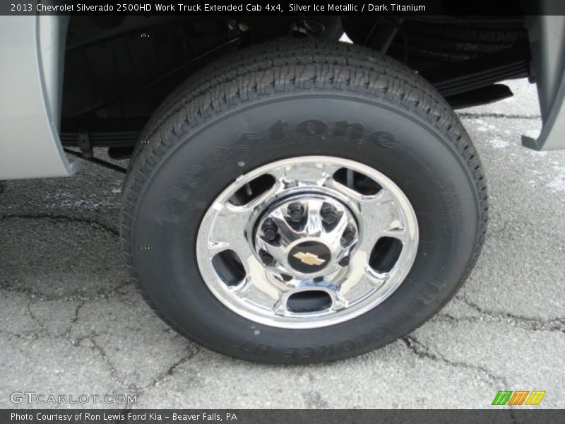  2013 Silverado 2500HD Work Truck Extended Cab 4x4 Wheel
