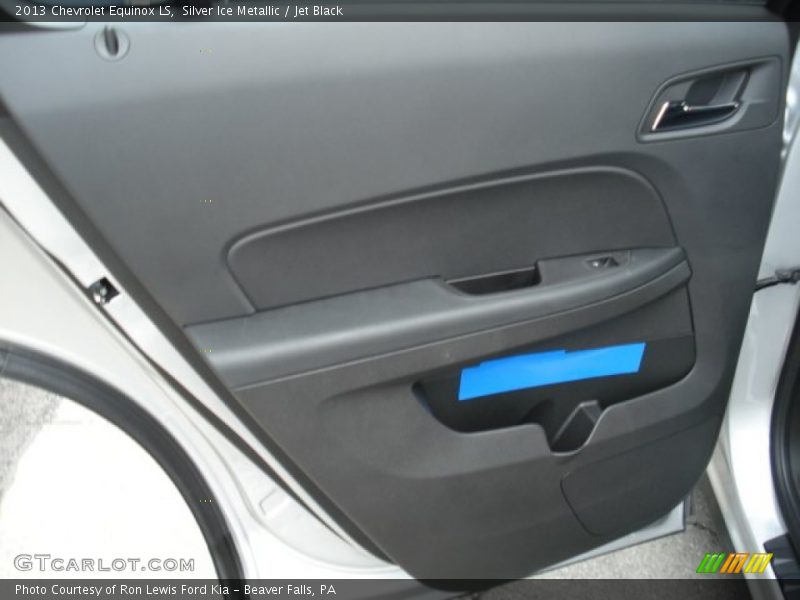 Silver Ice Metallic / Jet Black 2013 Chevrolet Equinox LS