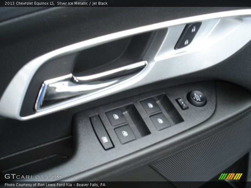 Silver Ice Metallic / Jet Black 2013 Chevrolet Equinox LS