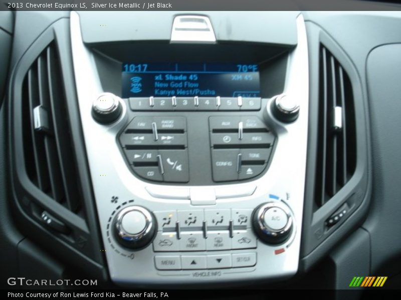 Silver Ice Metallic / Jet Black 2013 Chevrolet Equinox LS