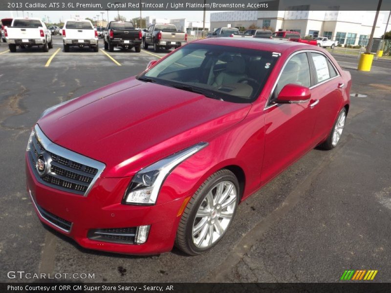 Front 3/4 View of 2013 ATS 3.6L Premium