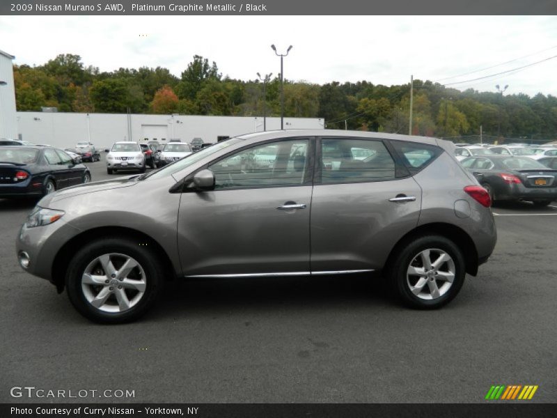 Platinum Graphite Metallic / Black 2009 Nissan Murano S AWD