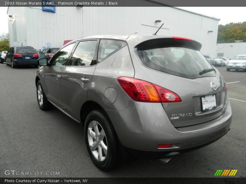 Platinum Graphite Metallic / Black 2009 Nissan Murano S AWD