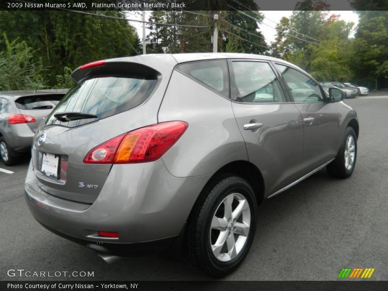 Platinum Graphite Metallic / Black 2009 Nissan Murano S AWD