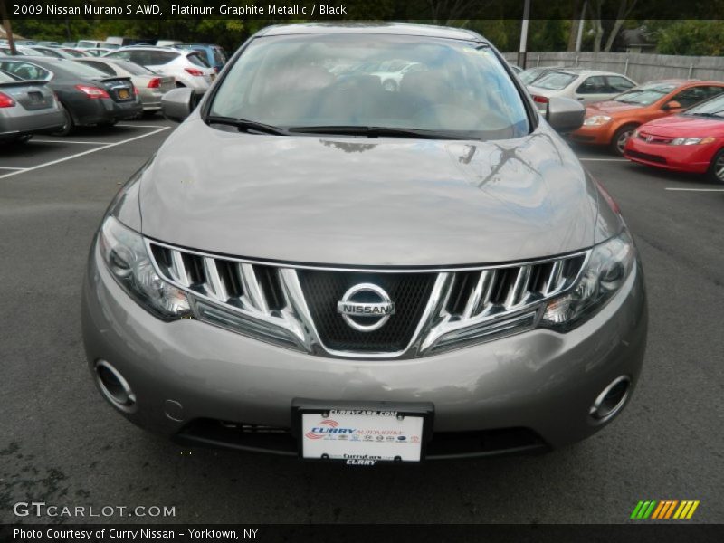 Platinum Graphite Metallic / Black 2009 Nissan Murano S AWD