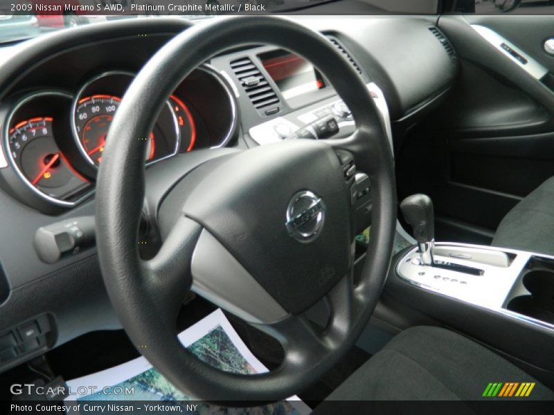Platinum Graphite Metallic / Black 2009 Nissan Murano S AWD