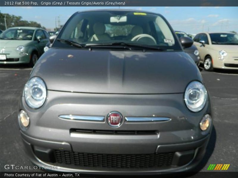 Grigio (Grey) / Tessuto Grigio/Avorio (Grey/Ivory) 2012 Fiat 500 Pop
