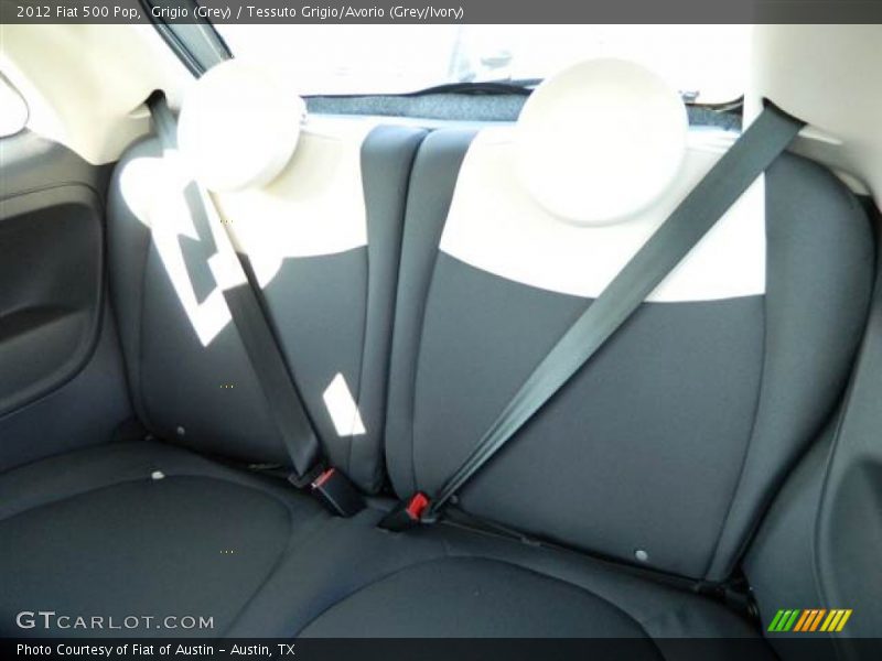 Grigio (Grey) / Tessuto Grigio/Avorio (Grey/Ivory) 2012 Fiat 500 Pop