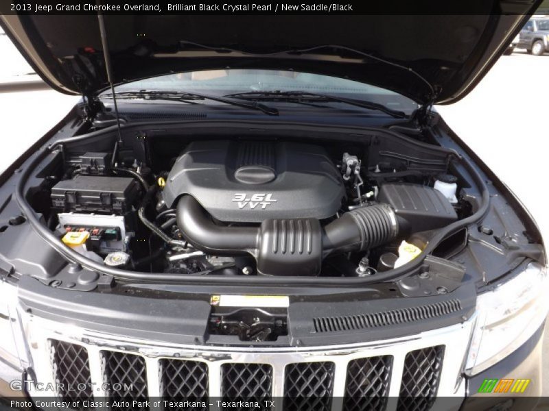 2013 Grand Cherokee Overland Engine - 3.6 Liter DOHC 24-Valve VVT Pentastar V6