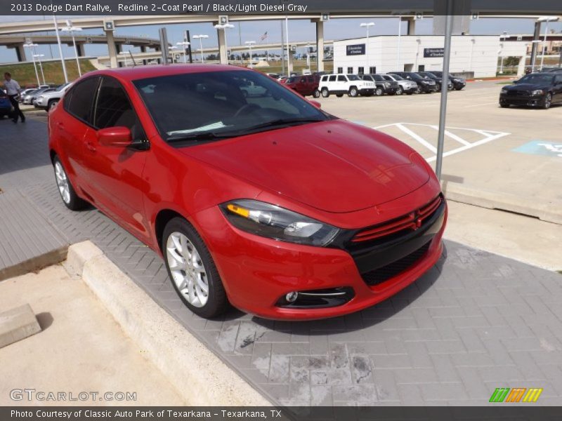 Front 3/4 View of 2013 Dart Rallye