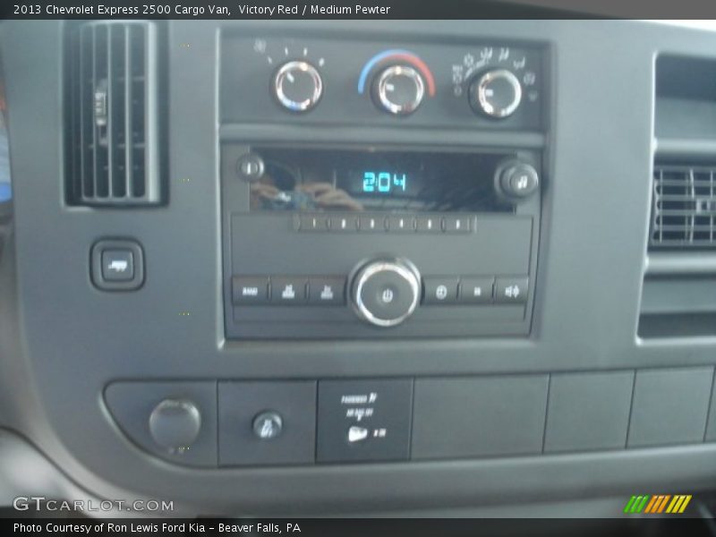 Victory Red / Medium Pewter 2013 Chevrolet Express 2500 Cargo Van