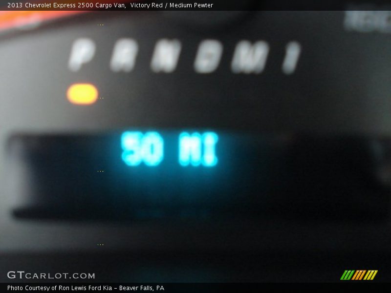 Victory Red / Medium Pewter 2013 Chevrolet Express 2500 Cargo Van