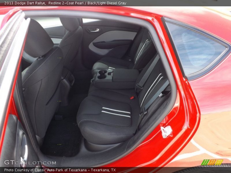 Rear Seat of 2013 Dart Rallye