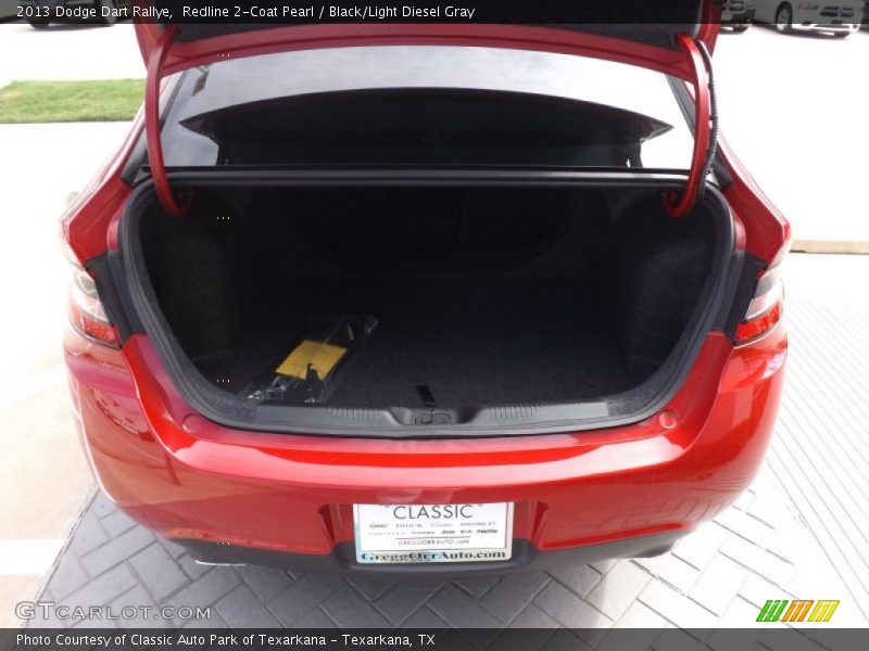 Redline 2-Coat Pearl / Black/Light Diesel Gray 2013 Dodge Dart Rallye
