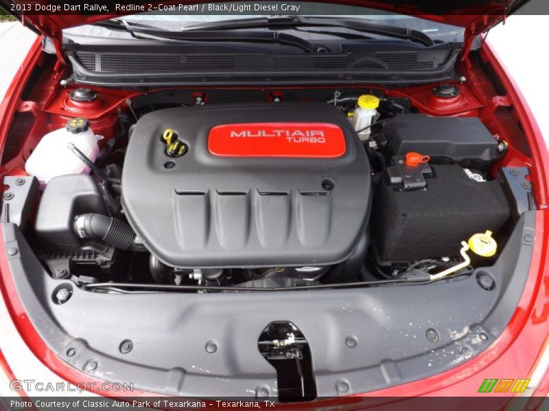  2013 Dart Rallye Engine - 1.4 Liter Turbocharged SOHC 16-Valve MultiAir 4 Cylinder