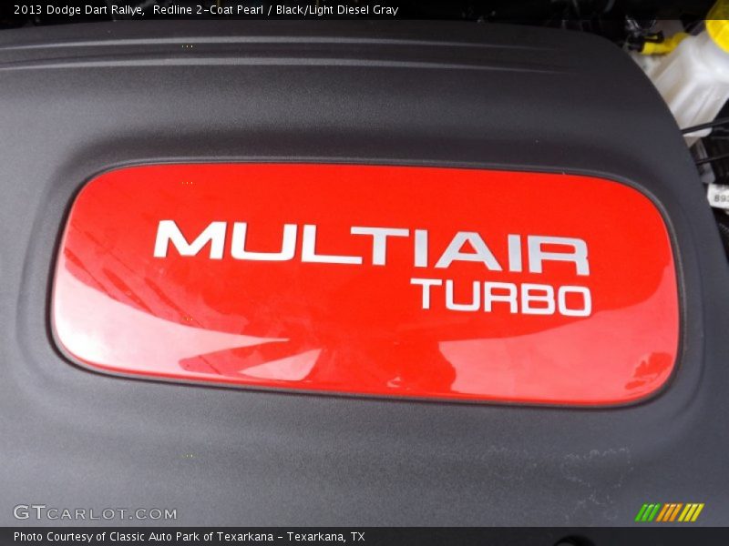  2013 Dart Rallye Engine - 1.4 Liter Turbocharged SOHC 16-Valve MultiAir 4 Cylinder