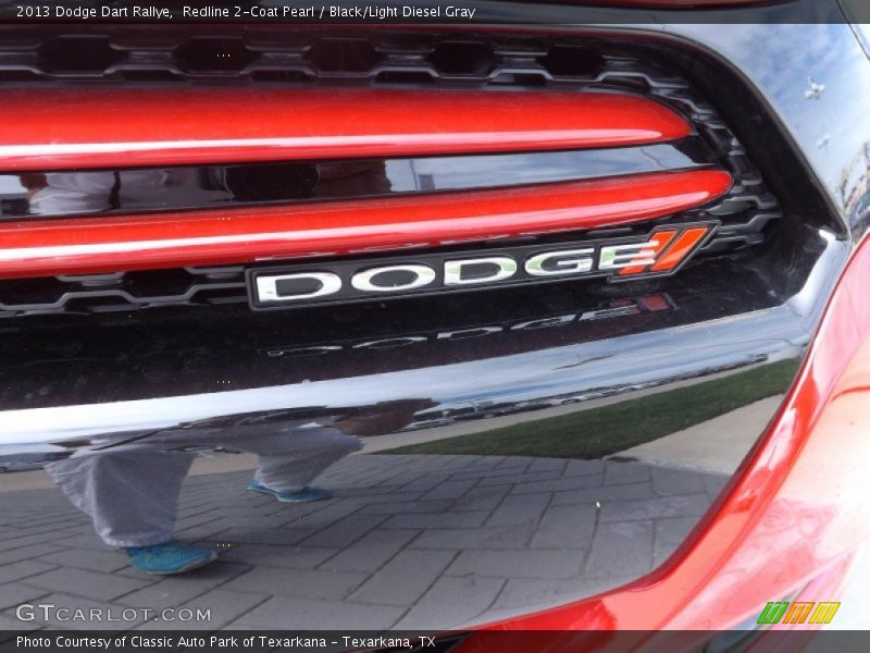 Redline 2-Coat Pearl / Black/Light Diesel Gray 2013 Dodge Dart Rallye