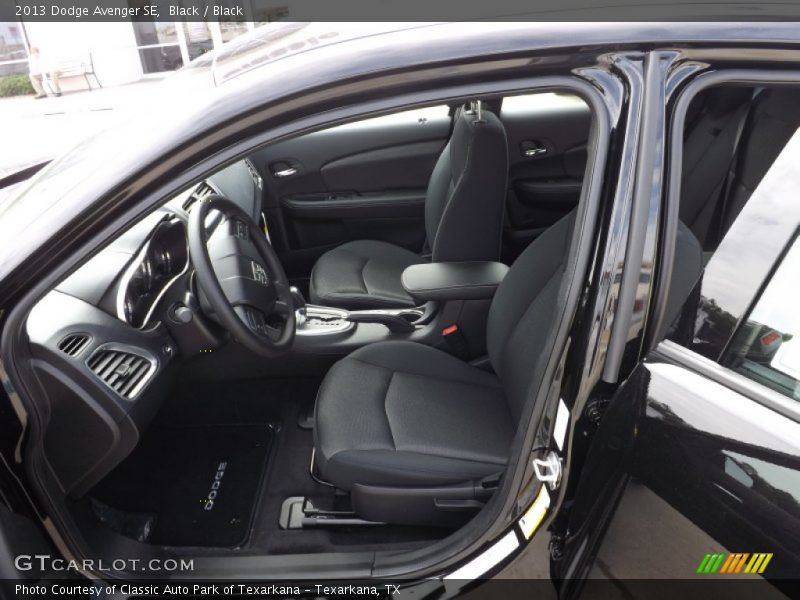 Black / Black 2013 Dodge Avenger SE