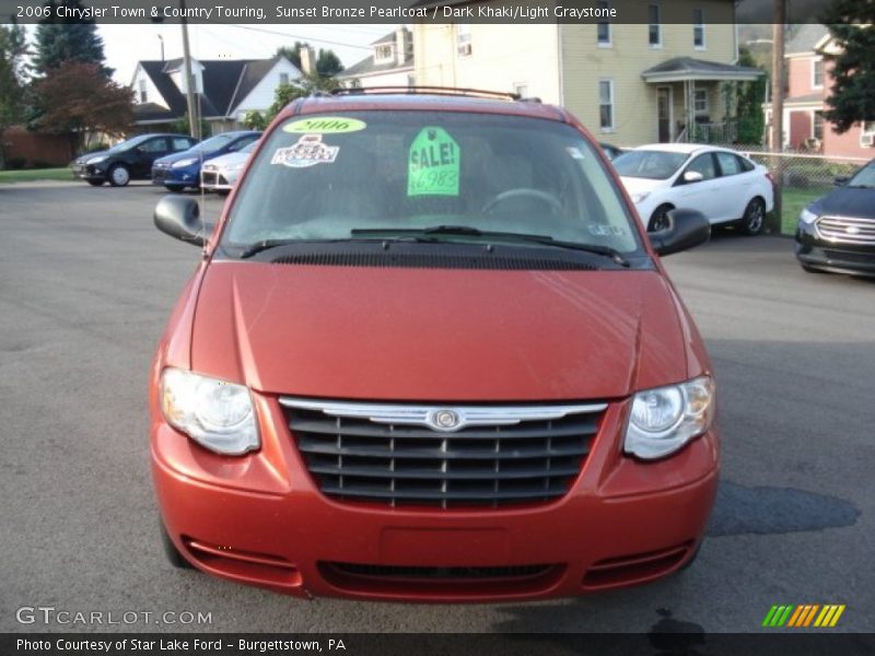 Sunset Bronze Pearlcoat / Dark Khaki/Light Graystone 2006 Chrysler Town & Country Touring