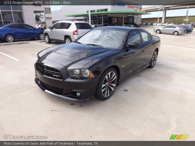 Pitch Black / Black 2013 Dodge Charger SRT8