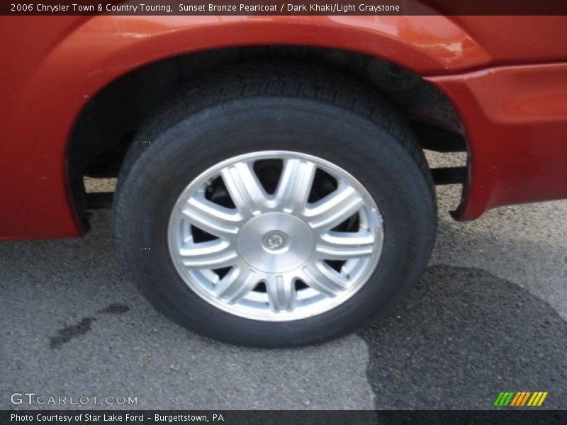 Sunset Bronze Pearlcoat / Dark Khaki/Light Graystone 2006 Chrysler Town & Country Touring