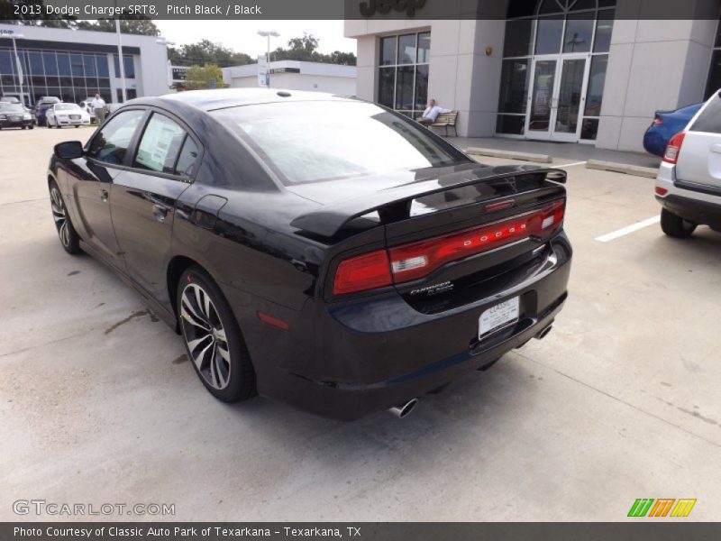 Pitch Black / Black 2013 Dodge Charger SRT8