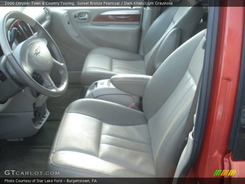 Sunset Bronze Pearlcoat / Dark Khaki/Light Graystone 2006 Chrysler Town & Country Touring