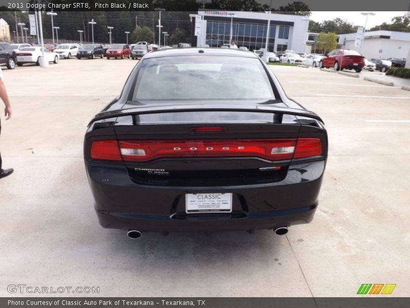 Pitch Black / Black 2013 Dodge Charger SRT8