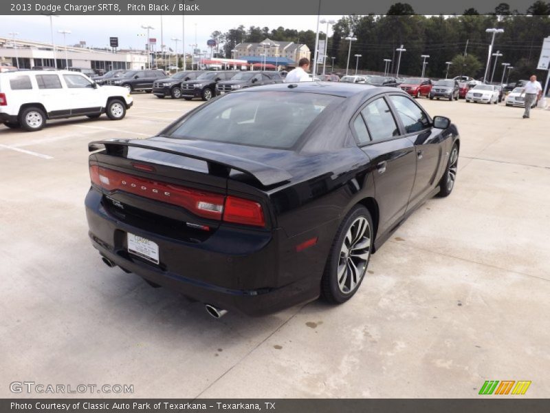 Pitch Black / Black 2013 Dodge Charger SRT8