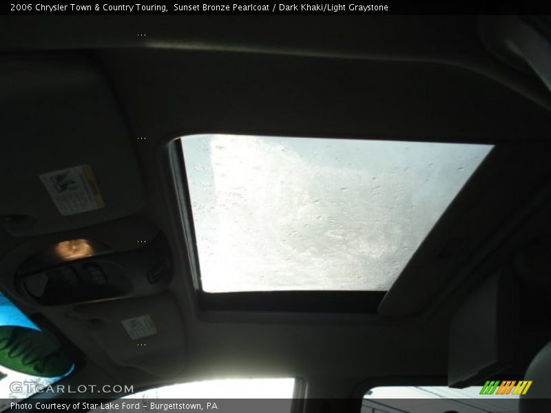 Sunset Bronze Pearlcoat / Dark Khaki/Light Graystone 2006 Chrysler Town & Country Touring