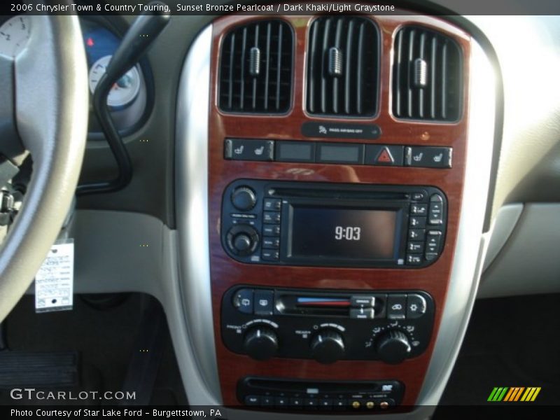 Sunset Bronze Pearlcoat / Dark Khaki/Light Graystone 2006 Chrysler Town & Country Touring