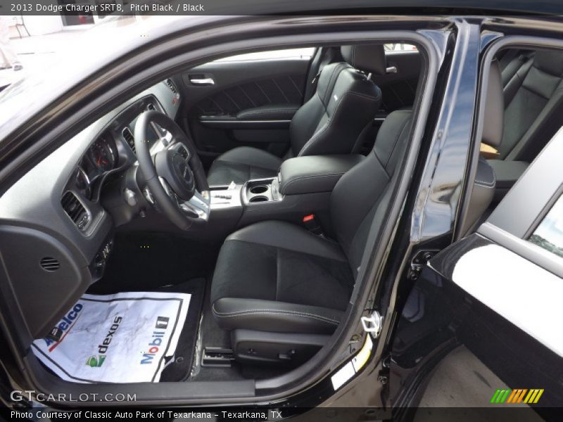 Front Seat of 2013 Charger SRT8
