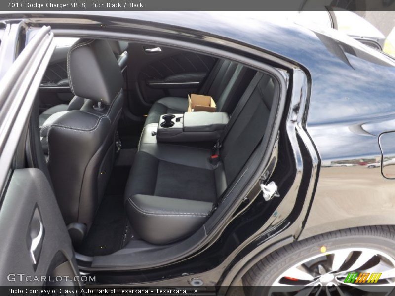 Rear Seat of 2013 Charger SRT8