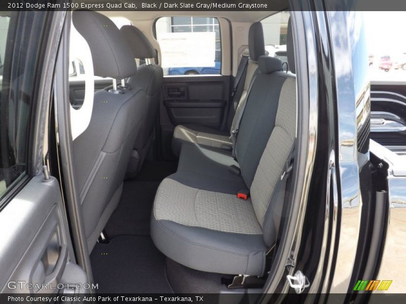 Black / Dark Slate Gray/Medium Graystone 2012 Dodge Ram 1500 Express Quad Cab