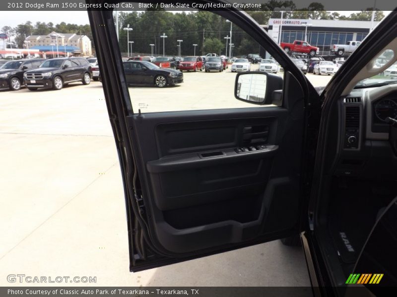 Black / Dark Slate Gray/Medium Graystone 2012 Dodge Ram 1500 Express Quad Cab