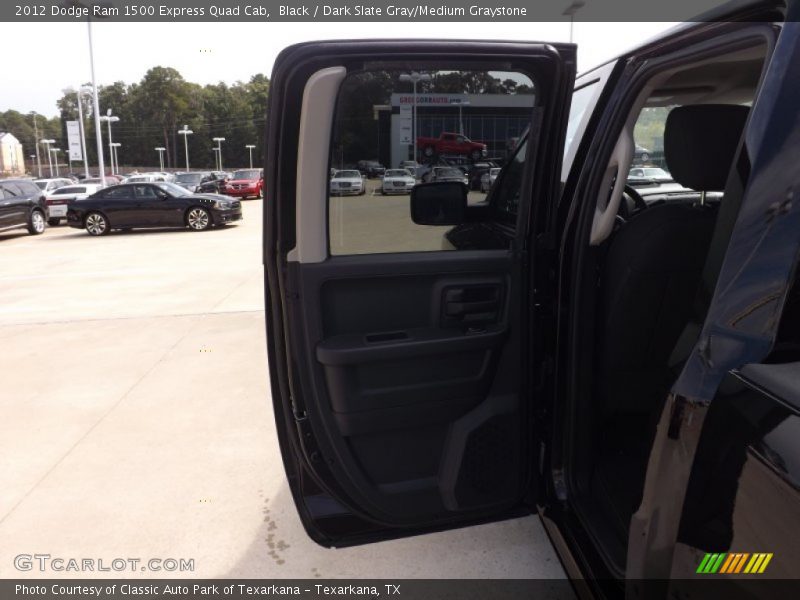 Black / Dark Slate Gray/Medium Graystone 2012 Dodge Ram 1500 Express Quad Cab