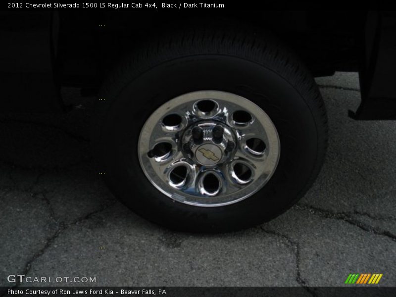 Black / Dark Titanium 2012 Chevrolet Silverado 1500 LS Regular Cab 4x4