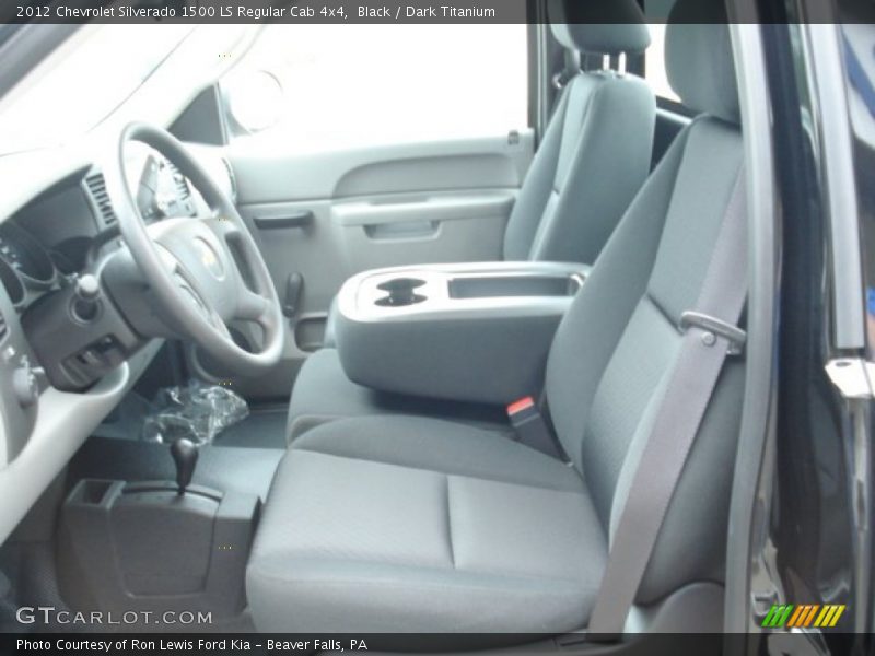 Black / Dark Titanium 2012 Chevrolet Silverado 1500 LS Regular Cab 4x4
